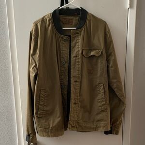 Men's Olive Bomber Jacket
